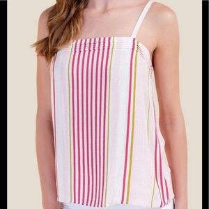 New! Francesca’s Stripe Tank Top